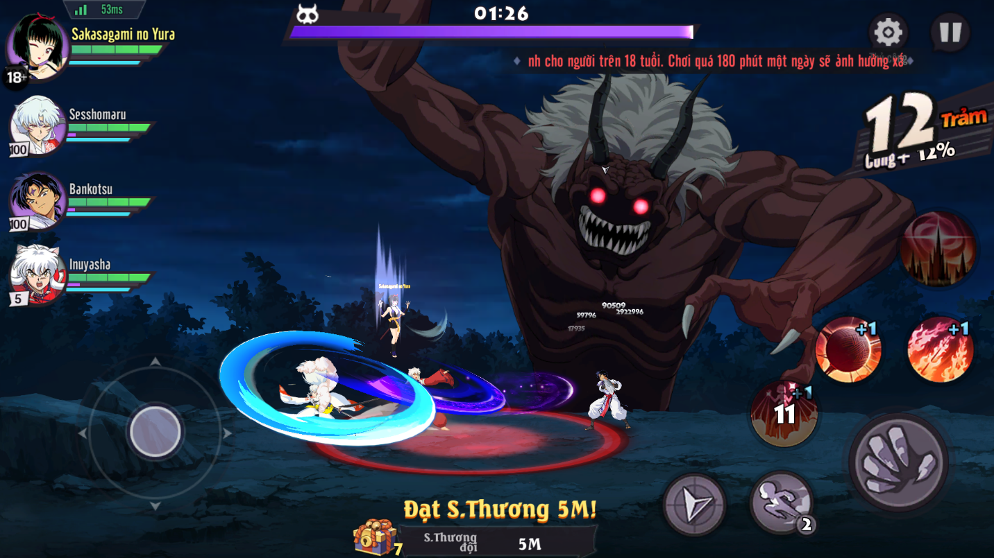 Game mobile Khuyển Dạ Xoa Truyền Kỳ