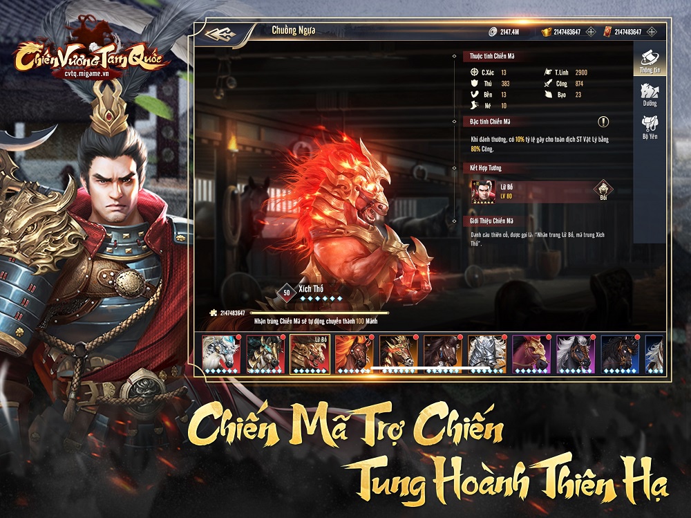 Game mobile Chiến Vương Tam Quốc