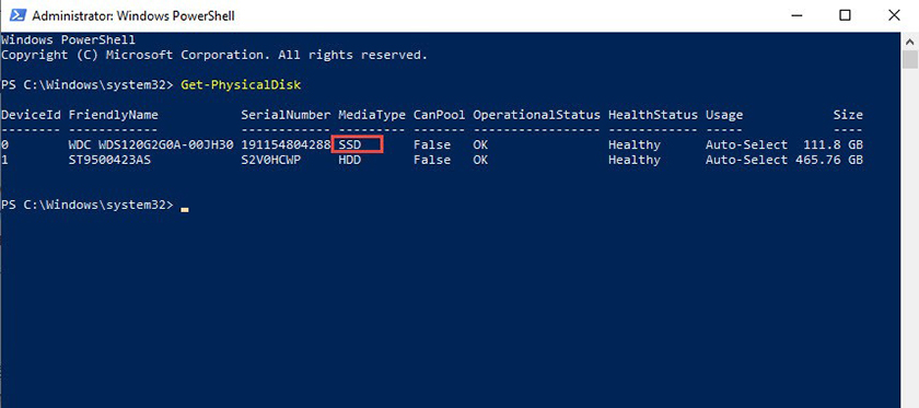 Sử dụng ứng dụng PowerShell