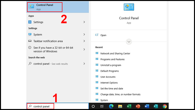 Control Panel